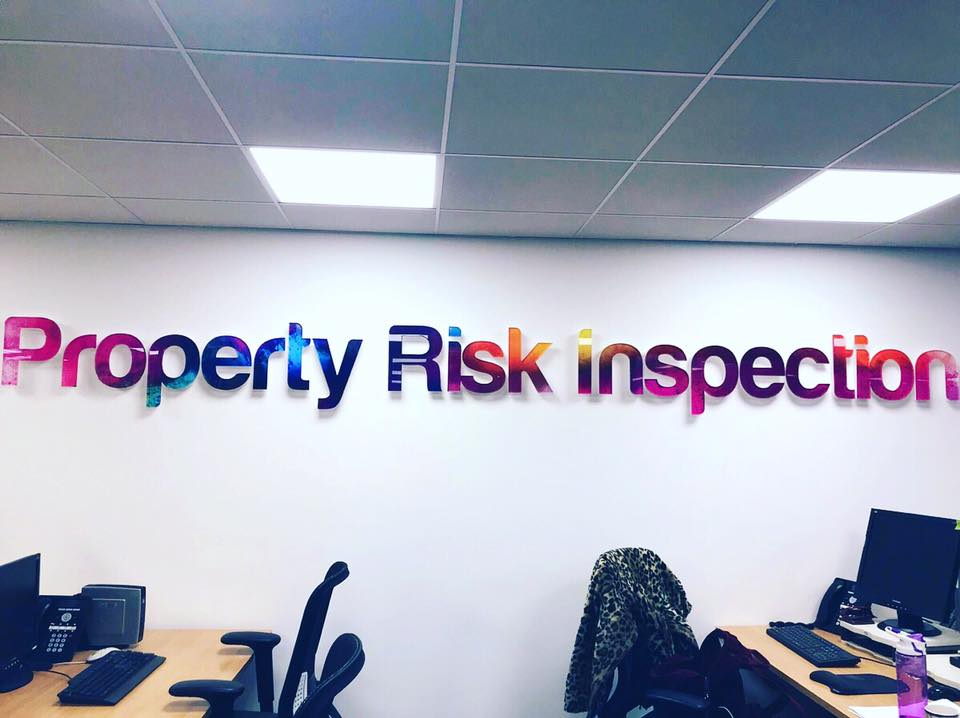 Property Risk Inspection Internal Signage